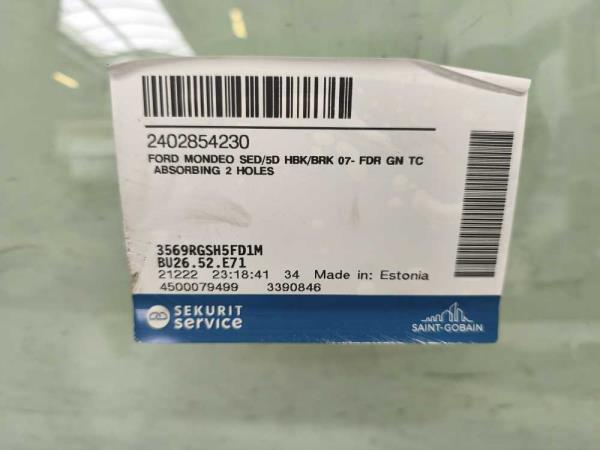 VITRE AVANT DROIT FORD - Vue 2